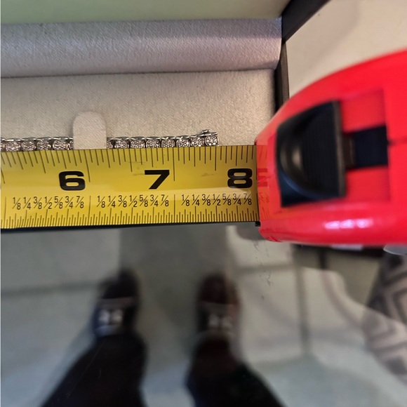 ROSS SIMONS 2.00 ct. t.w. Diamond Cluster Tennis Bracelet in Sterling Silver - Picture 13 of 15